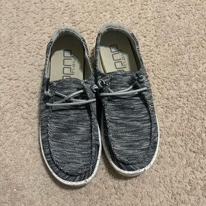 Gray Hey Dude Casual Loafers